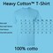 Heavy Cotton Blank Sky Crewneck Shirt, DIY Craft T-Shirt Value Pack- Gildan